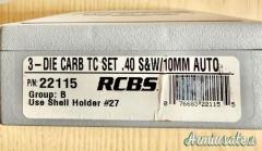 RCBS DIES 40 SW
