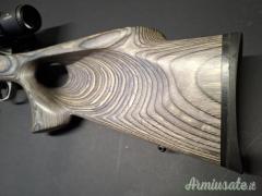 Bergara B14R Thumbhole Grey Steel // calciatura da mancino .22 Long Rifle