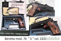 Beretta 76 -S .22 LR Long Rifle