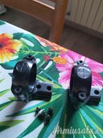 Anelli Leupold QR medi+base 2 pezzi
