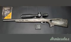 Bergara B14R Thumbhole Grey Steel // calciatura da mancino .22 Long Rifle