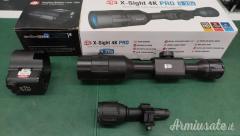 ATN X-SIGHT 4K PRO 5-20 USATO  CON TUTTO IL SUO CORREOD  con Laser Rangefinder 1000