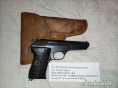 Pistola CZ-52 con fondina originale