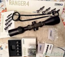 Steiner Ranger4 3-12x56 + attacco Blaser