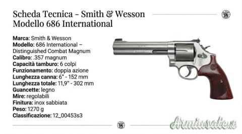 686 6" INTERNATIONAL .357 Magnum  |  9x31mmR  | .353 Casull