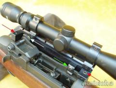 Attacco ottica B-Square per Garand M1