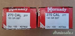 Palle Hornady SST Cal.270