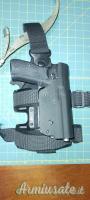 Fondina cosciale Ghost III Police per CZ75 SP01