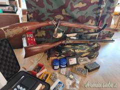 OFFERTA SPECIALE ! 2 FUCILI PEDERESOLI,   UNA PISTOLA CHIAPPA NUOVI MAI SPARATO !