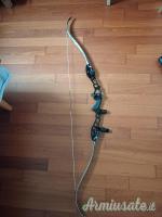 Pacchetto Arco Nudo 38lbs-68'' + Accessori Vari