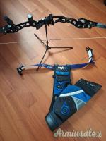 Pacchetto Arco Nudo 38lbs-68'' + Accessori Vari