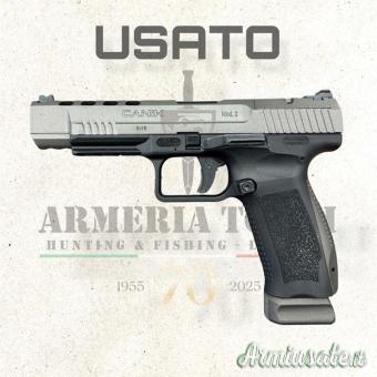 USATO – PISTOLA – CANIK MOD. TP9 SFx Mod.2 TUNGSTEN GREY cal. 9×19