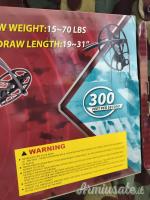 Arco compound 15 70 LBS nuovo ! In scatola con accessori.