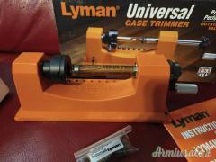 LYMAN Universal Trimmer Tornio per Bossoli con 9 Pilotini