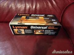 LYMAN Universal Trimmer Tornio per Bossoli con 9 Pilotini