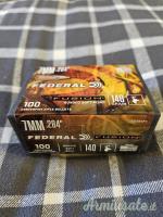 100 OGIVE 7MM FEDERAL FUSION 140 GRANI