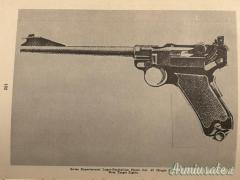 Luger P08   Rarissimo Prototipo Svizzero in Cal.22 LR Long Rifle