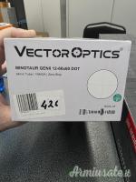 VectorOptics Minotaur GENIII 12-60X60 DOT 1/8 Moa crosshair dot