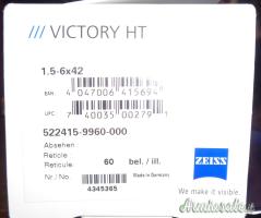 Zeiss victory HT 1.5-6 x 42 R60 IL
