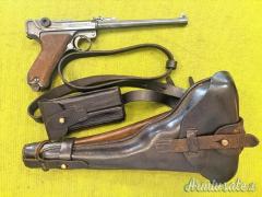 DWM Luger LP08, Artiglieria, 1917, Sportiva, 9×19 ( 9 Parabellum)