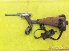 Trommelmagazin per pistola Luger P08, 1915, 9x19 (9 Parabellum)