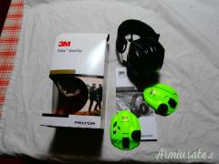 Cedo cuppie PELTOR SportTac come nuove in scatola con doppio guscio