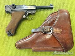 Luger P08 DWM, Finlandese, Tikkakoski, 1916, Sportiva, 9x19 (9 Parabellum)