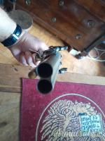pistola avancarica a luminello a due canne, Torino, circa 1840
