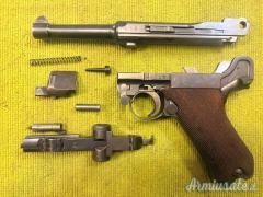 DWM Luger P08, Commerciale / Militare 1916, Sportiva, 9x19 (9 Parabellum)