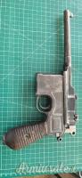Mauser Modell C96,  del 1930, calibro 7,63mm Mauser pistola semiautomatica.