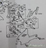 Ricambi Revolver Manurhin MR 73  Vari :