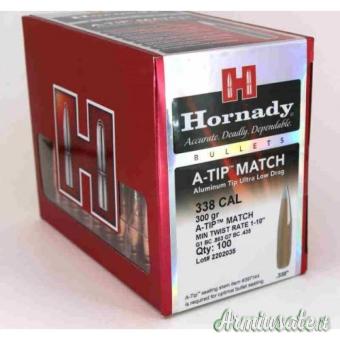HORNADY A-TIP 300gr cal 338 e 250gr cal 30.