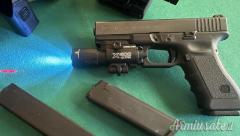 glock 17 9x21 con tanti accessori