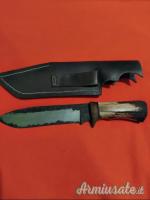 Coltello artigianale corno cervo
