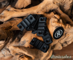 Carborail – Piastrina in carbonio Picatinny
