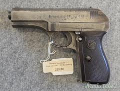 Pistola semiauto CZ Mod. 27 Cal. 7,65 Browning (Usato in ottime condizioni)