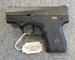 Pistola semiauto Beretta BU9 NANO Cal. 9x21 (Usato pari al nuovo)