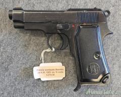 Pistola semiauto Beretta 34 Arsenali Militari 1951 Cal. 9 Corto (Usato in ottime condizioni)