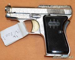 Pistola Beretta 1919 Incisa Cal. 6,35