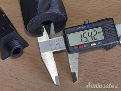 Silenziatore M18 x 1 mm ( 25 cm, ø 50 mm )