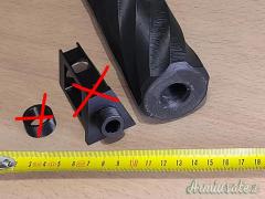Silenziatore M18 x 1 mm ( 25 cm, ø 50 mm )