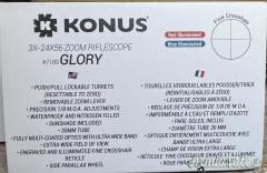 OTTICA KONUS 3-24X56 GLORY