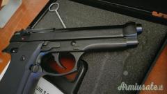 Bruni 92 cal. 8 Beretta AUTO con valigetta istruzioni e 50 colpi Fiocchi