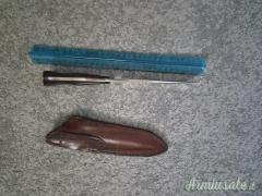 Coltello da caccia rwl34 inox e radica desert ironwood