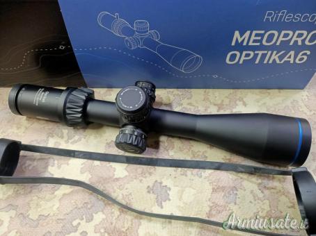MEOPTA OPTIKA6 4,5-27X50 RD FFP ILLUMINATA - MRAD