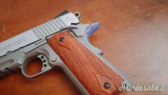 Pistola Softair Colt 1911 CO2 Rail Gun Stainless Cybergun Swiss Arms
