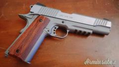 Pistola Softair Colt 1911 CO2 Rail Gun Stainless Cybergun Swiss Arms