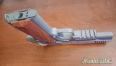 Pistola Softair Colt 1911 CO2 Rail Gun Stainless Cybergun Swiss Arms