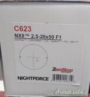 Nightforce 2.5-20x50 mil-c
