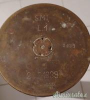 2 bossoli artiglieria h 89cm, d10,5cm in ottime condizioni